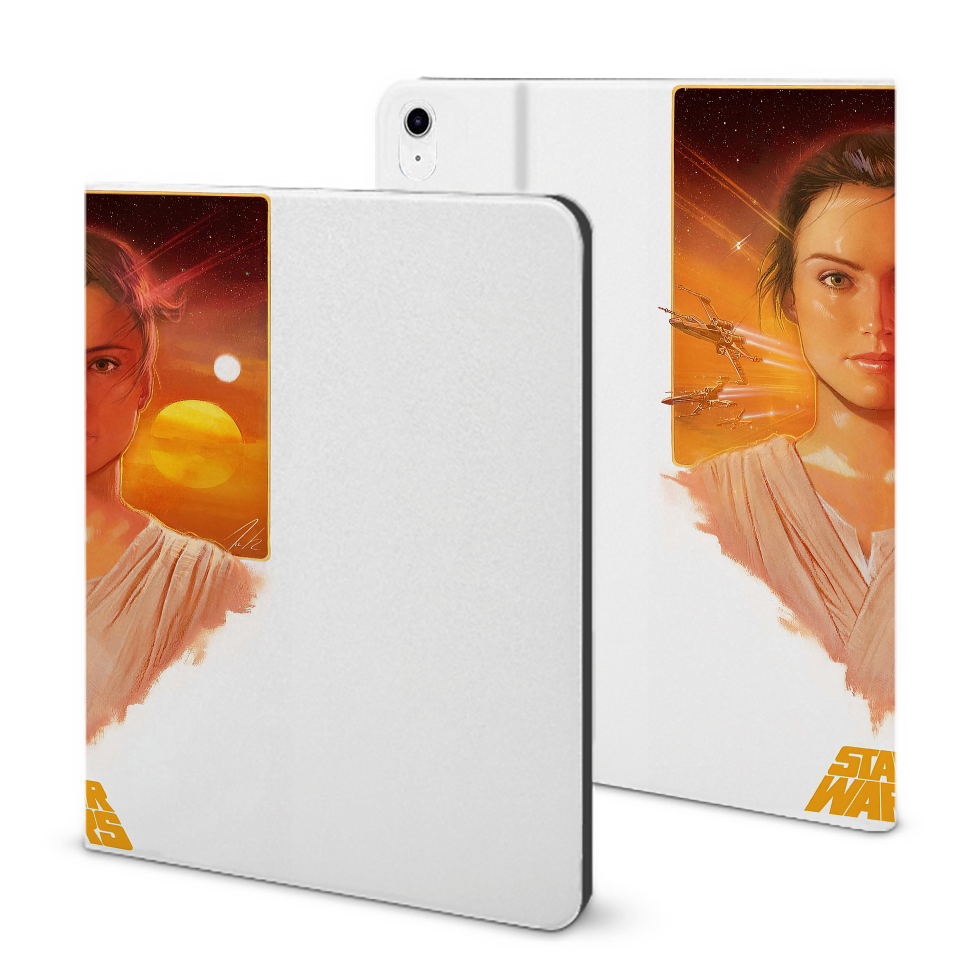 （画像用） スター・ウォーズ Star Wars IPad ケース ブック型 PUレザー TPU 耐衝撃 軽量 薄型 ペン収納なし 全面保護 IPad 各モデル対応